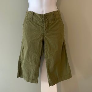 Express Green Cargo Shorts